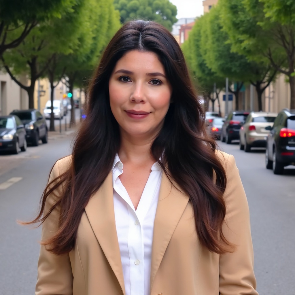 Lisa Martinez on location